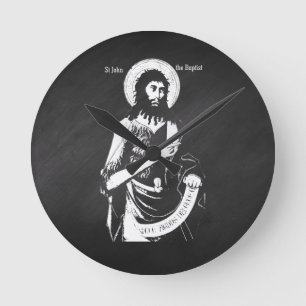 Saint John The Baptist Rund Klocka