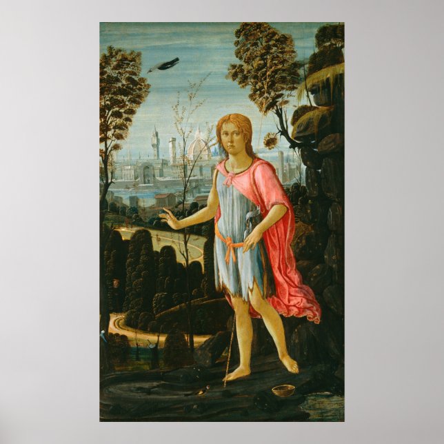 Saint John the Baptist - Sellaio Fine Art Poster (Framsidan)