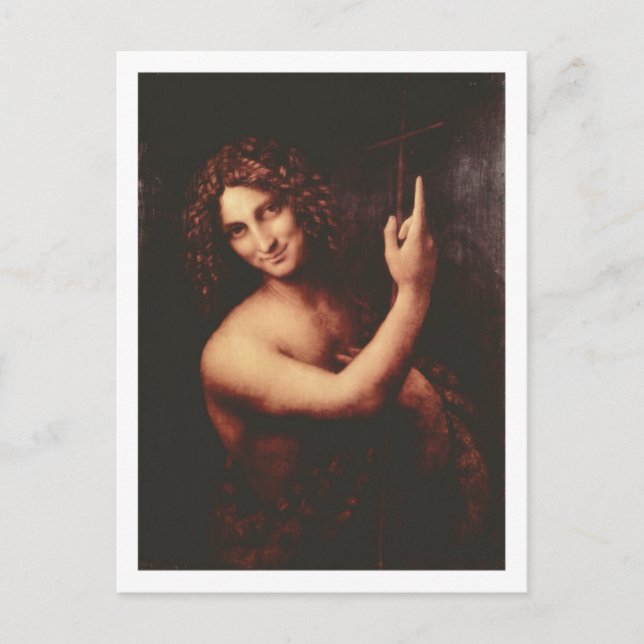 Saint John the Baptist Vykort (Framsida)