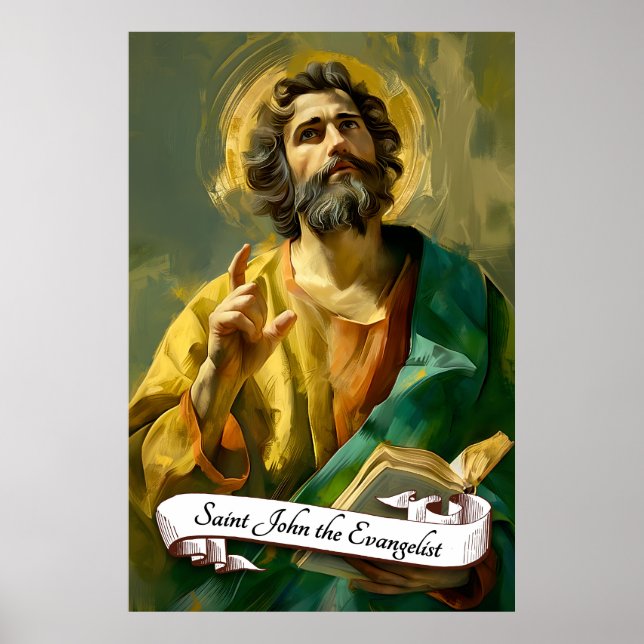 Saint John the Evangelist Poster (Framsidan)