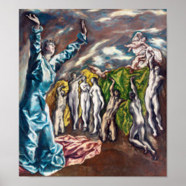 Saint John-visionen | El Greco | Poster