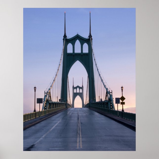 Saint Johns Bridge Poster (Framsidan)