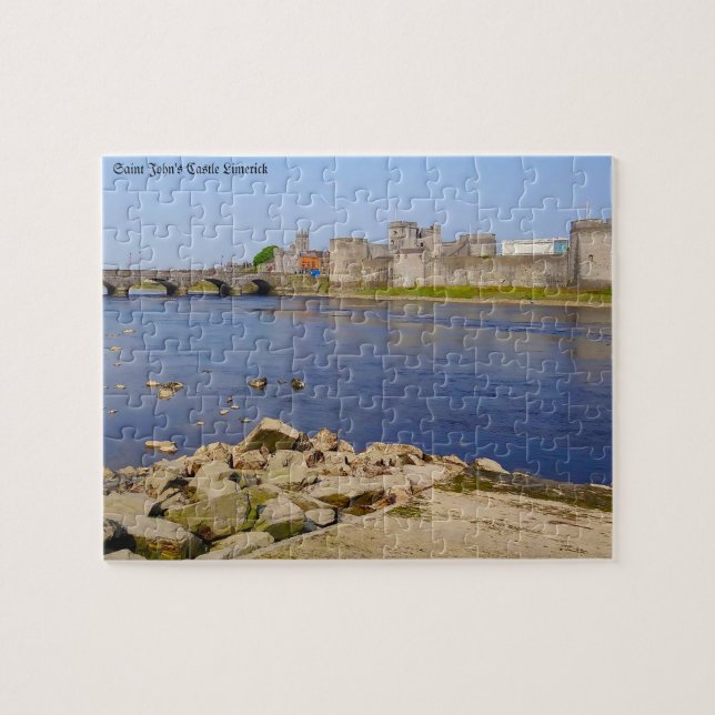 Saint Johns slott Limerick Pussel (Horisontell)