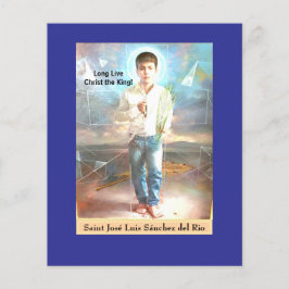 Saint José Luis Sánchez del Rio Flygblad