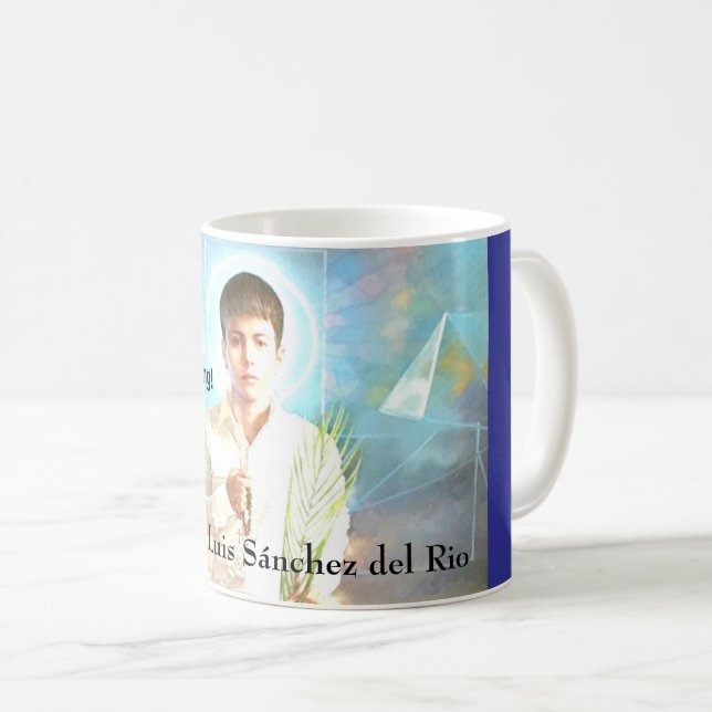 Saint José Luis Sánchez del Riokort Kaffemugg (Framsida höger)