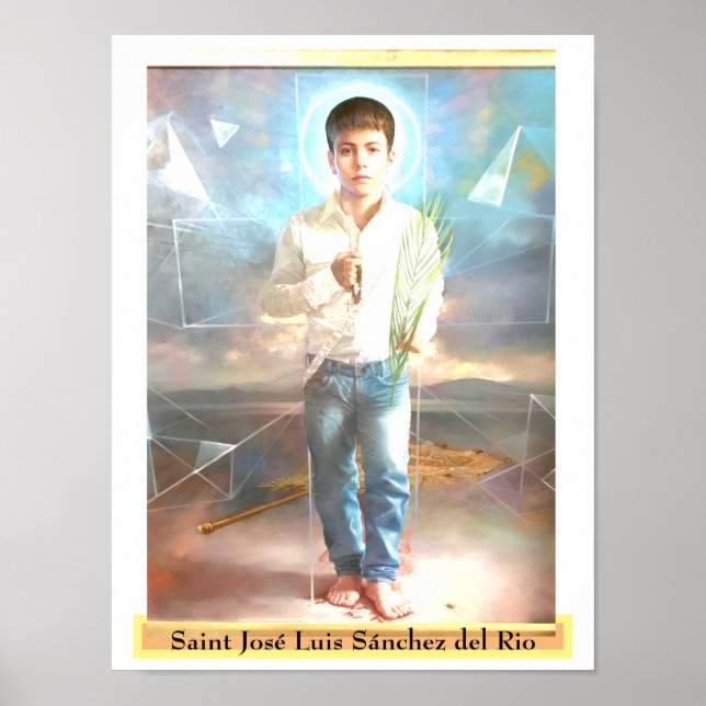 Saint José Luis Sánchez del Riokort Poster (Framsidan)