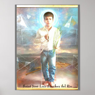 Saint José Luis Sánchez del Riokort Poster