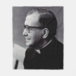Saint Josemaria Escriva Fleecefilt