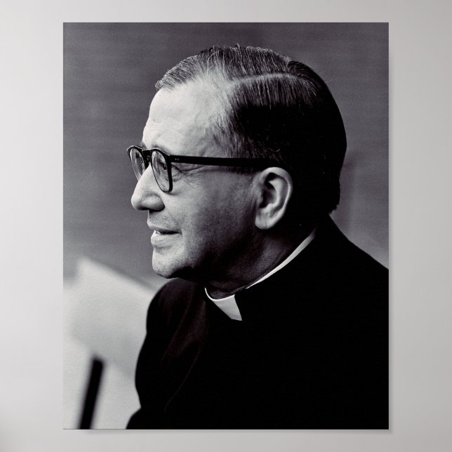 Saint Josemaria Escriva Poster (Framsidan)