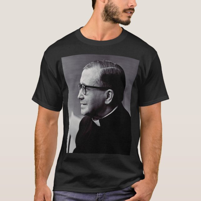 Saint Josemaria Escriva T Shirt (Framsida)