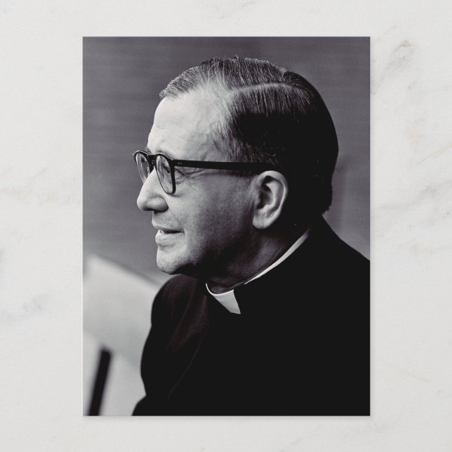 Saint Josemaria Escriva Vykort (Framsida)