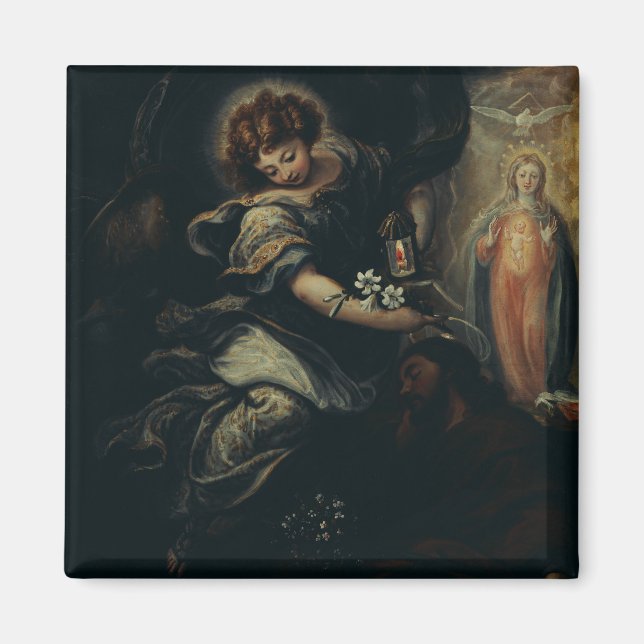 Saint Joseph-drömmen Magnet (Framsidan)
