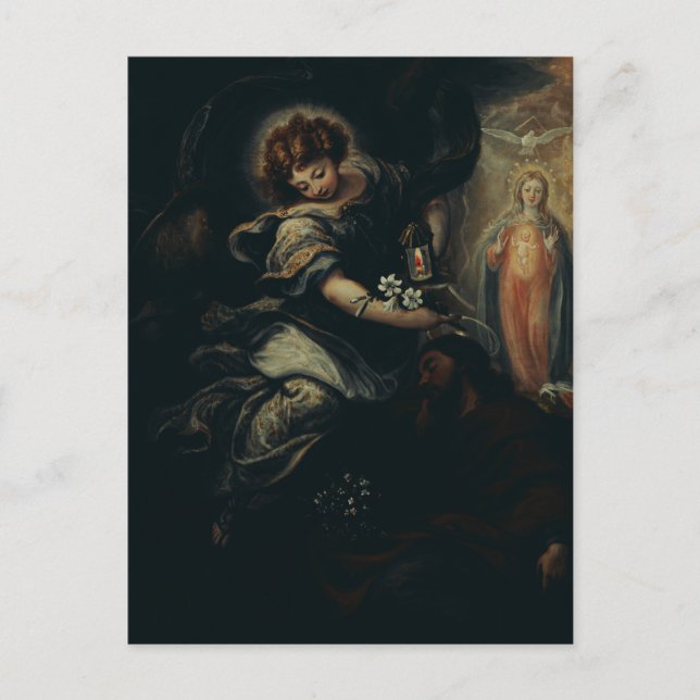 Saint Joseph-drömmen Vykort (Framsida)