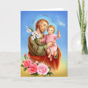 Saint Joseph-festdag Kort