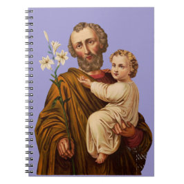 Saint Joseph Guardian från Heligans familj Anteckningsbok