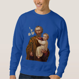 Saint Joseph Guardian från Heligans familj Lång Ärmad Tröja