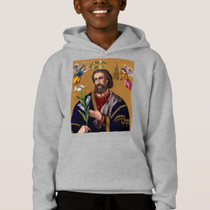 Saint Joseph Guardian från Heligans familj T Shirt