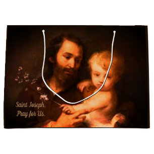 Saint Joseph med Kristus Child