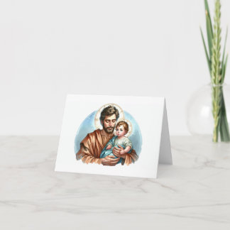 Saint Joseph-Novena för adoptionssökande Kort