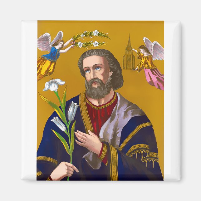 Saint Joseph San Jose Magnet (Framsidan)