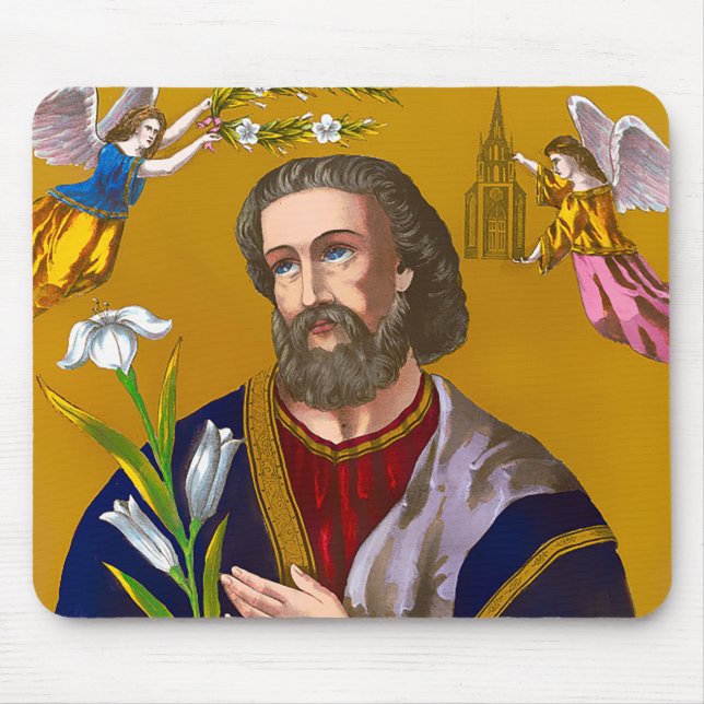 Saint Joseph San Jose Mouse Pad Musmatta (Framsidan)