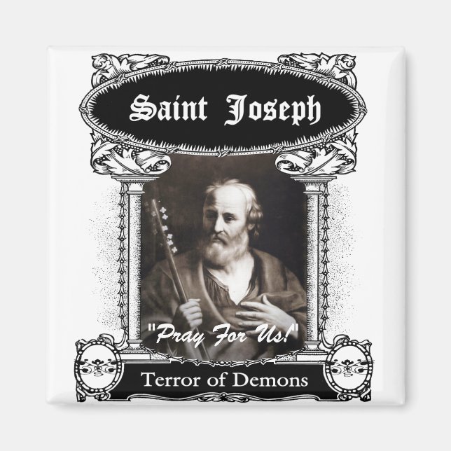 Saint Joseph: Terror of Demons Magnet (Framsidan)