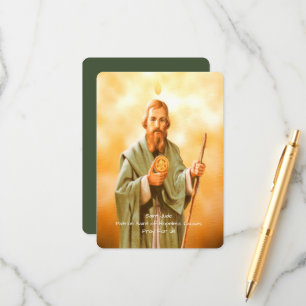 Saint Jude Prayer Tilläggskort