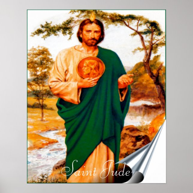 Saint Jude print Poster (Framsidan)