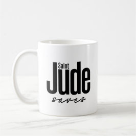 Saint Jude Räddar Kaffemugg