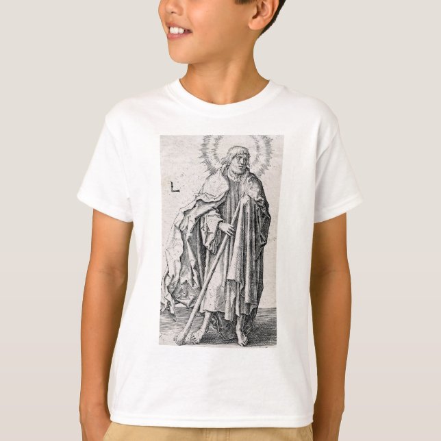 Saint Jude Thaddaeus Apostle T Shirt (Framsida)