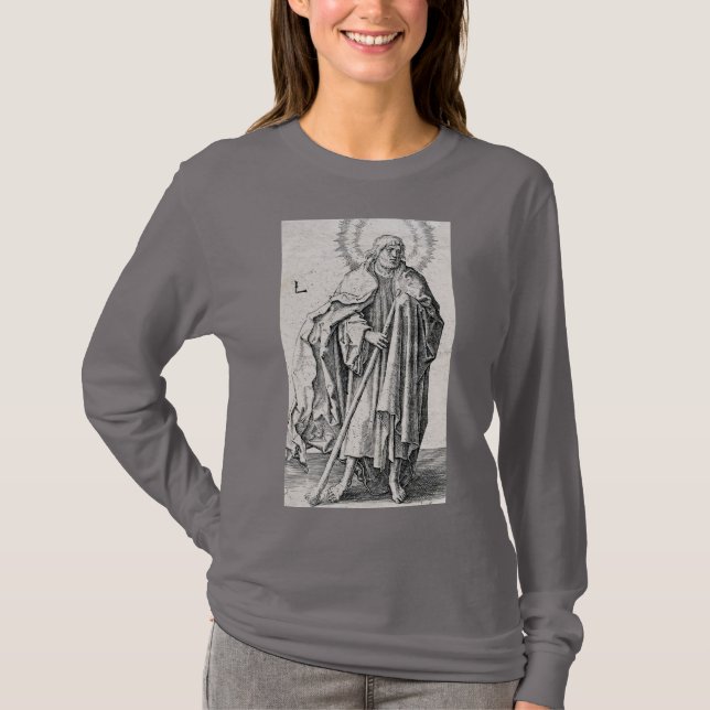 Saint Jude Thaddaeus Apostle T Shirt (Framsida)