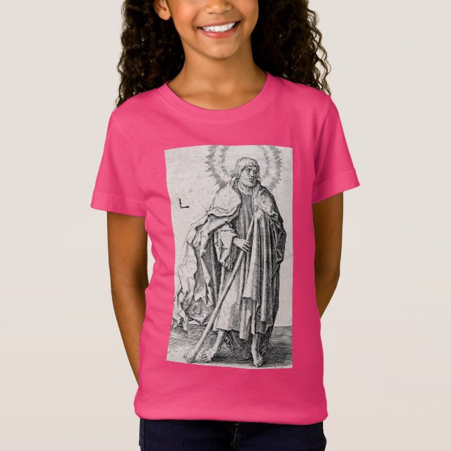 Saint Jude Thaddaeus Apostle T Shirt (Framsida)