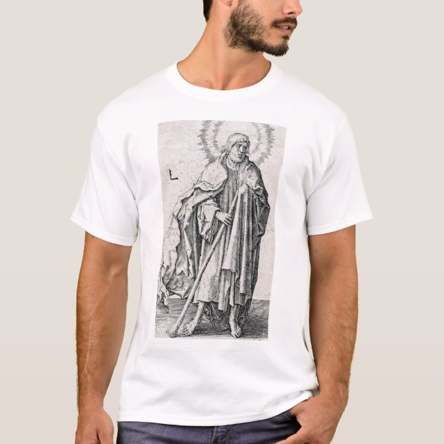 Saint Jude Thaddaeus Apostle T Shirt (Framsida)