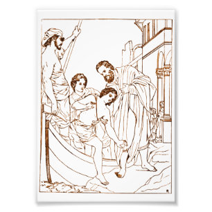 Saint Julian Hospitaller Fototryck