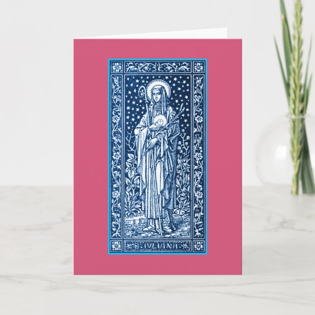 Saint Juliana Falconieri Greeting Card Kort (Framsida)