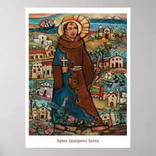 Saint Junipero Serra-klassrum poster