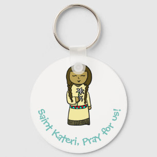 Saint Kateri Keychain Nyckelring