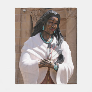 Saint Kateri Tekakwita Fleecefilt