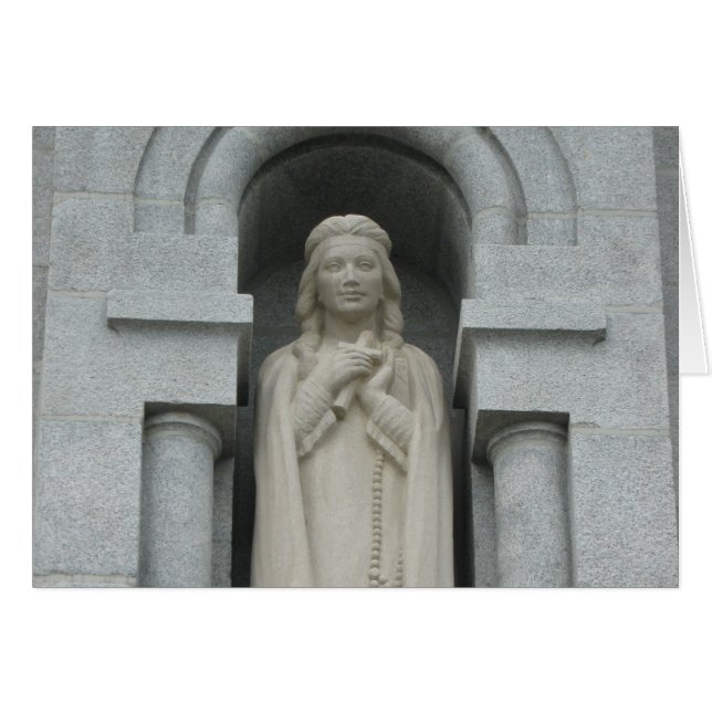 SAINT KATERI TEKAKWITHA HÄLSNINGSKORT (Framsidan Horizontal)