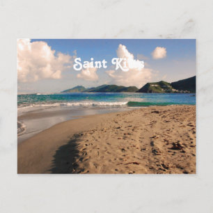 Saint Kitts Beach Vykort
