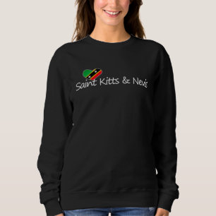Saint Kitts & Nevis Kärlek T Shirt