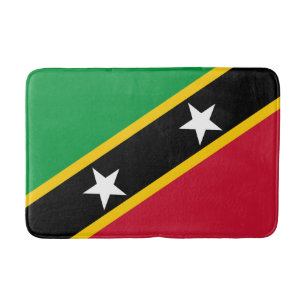 Saint Kitts och Nevis flagga Badrumsmatta