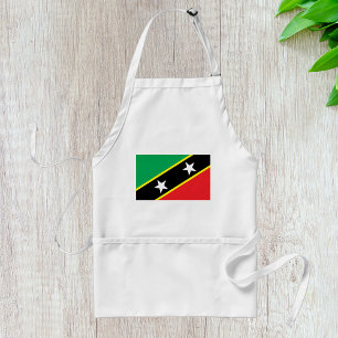 Saint Kitts och Nevis Flagga Förkläde