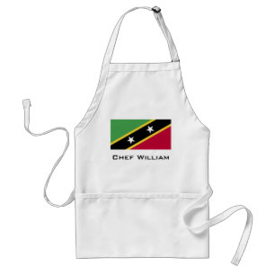 Saint Kitts och Nevis Flagga Förkläde