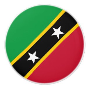 Saint Kitts och Nevis Flagga Knopp