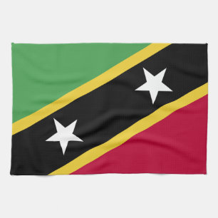 Saint Kitts och Nevis Flagga Kökshandduk