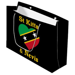 Saint Kitts och Nevis Flagga oberoende Västindien