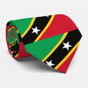 Saint Kitts och Nevis flagga Slips