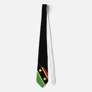 Saint Kitts och Nevis Flagga Slips