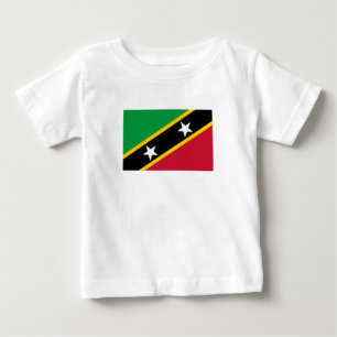 Saint Kitts och Nevis Flagga T Shirt